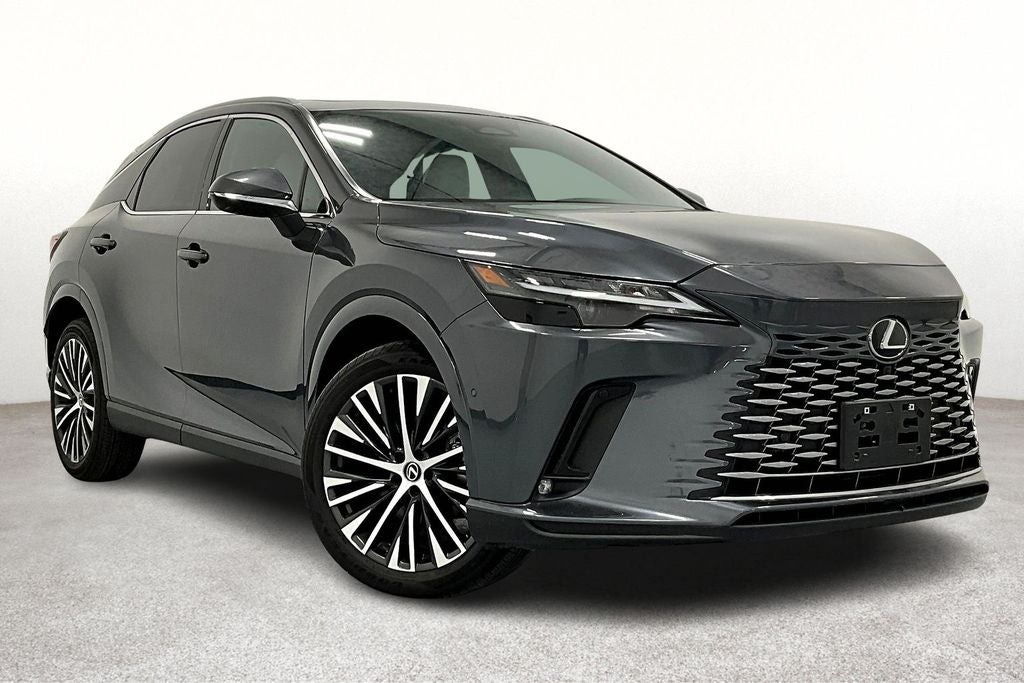 2024 Lexus RX 350 Premium Plus in Gray — front three-quarter view