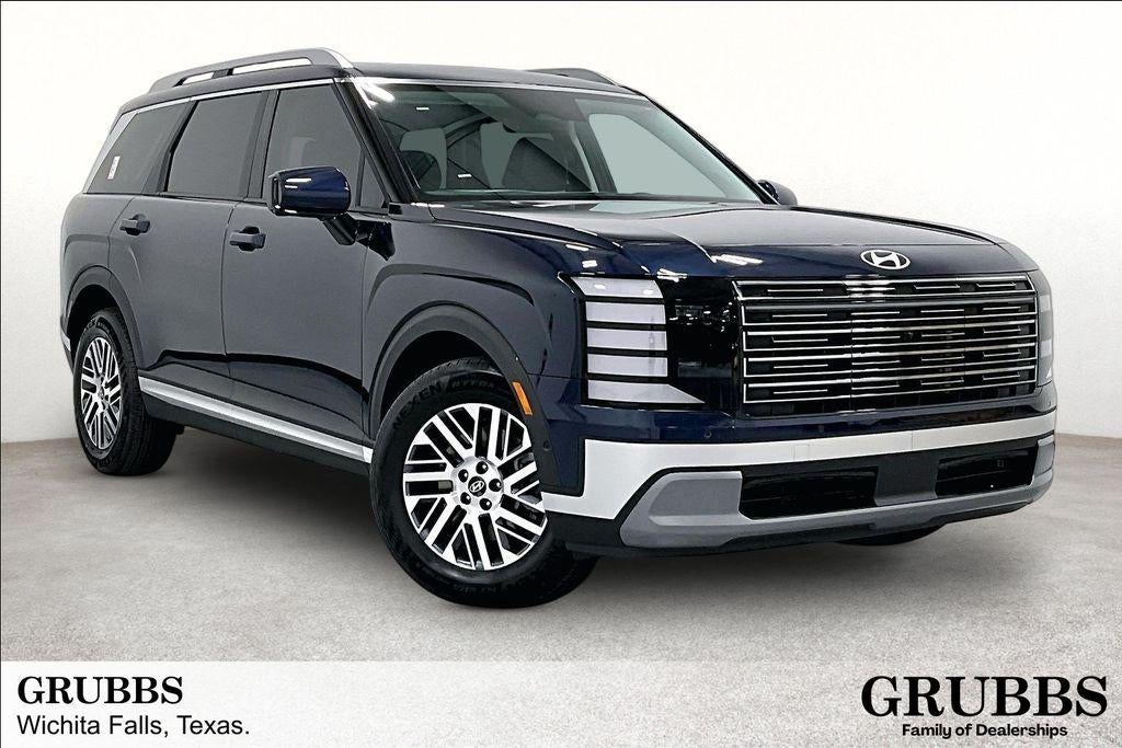 2026 Hyundai PALISADE SEL Premium FWD in Pacific Sapphire — front three-quarter view